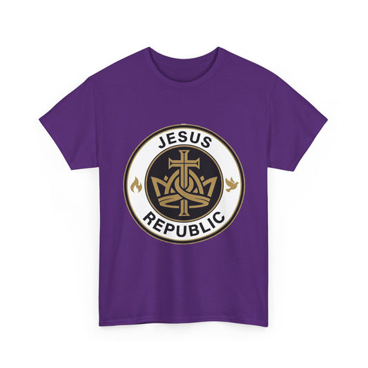Jesus Republic Tee — Christian Faith Logo T‑Shirt